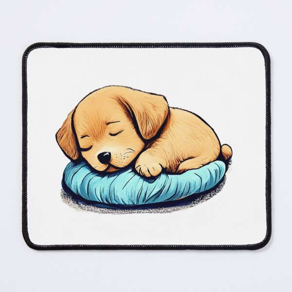 Item preview, CUTE DOG sleeping designed and sold by 123JUST4U.