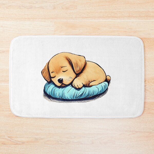 Item preview, CUTE DOG sleeping designed and sold by 123JUST4U.