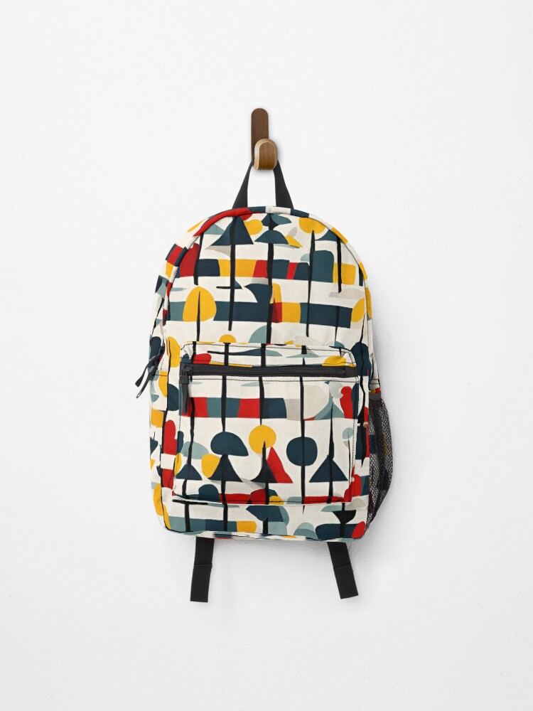 Thumbnail 1 of 3, Backpack, Abstract Tree Pattern designed and sold by LittleGoblinPrs.