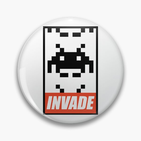 Item preview, INVADE - Space Invaders designed and sold by hungrypotatoe.