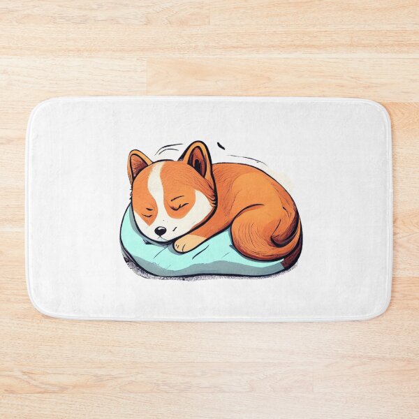 Item preview, CUTE DOG sleeping designed and sold by 123JUST4U.