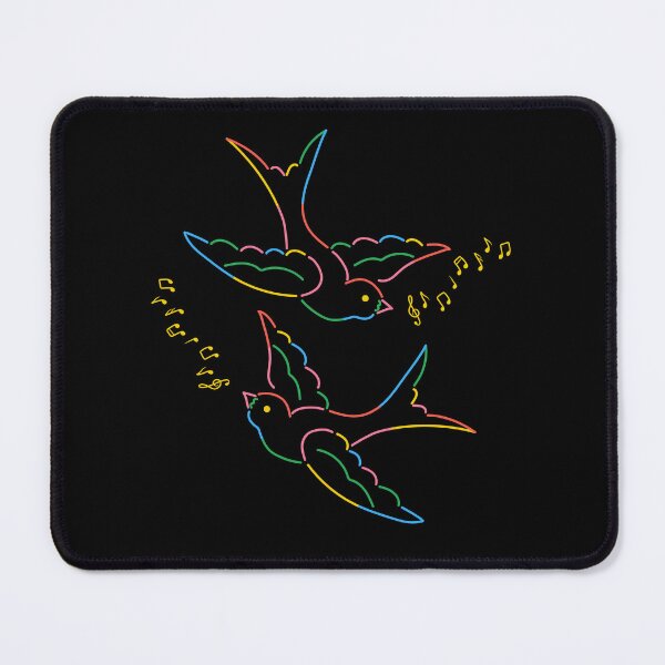 Item preview, A bird singing in rainbow colors after the rain 2 designed and sold by RAIN SPIRIT.