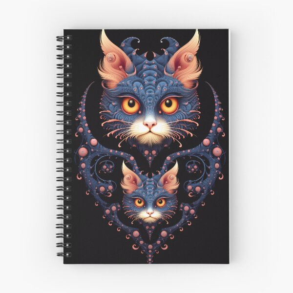 Item preview, “Fractal feline” designed and sold by Art-Vortex-fr.