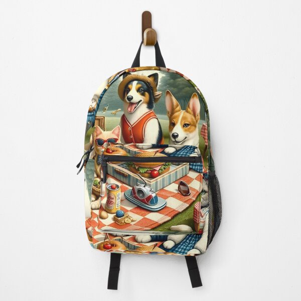 Item preview, "Vintage Picnic Pals: A Retro Animal Gathering" designed and sold by APARTAI EU.