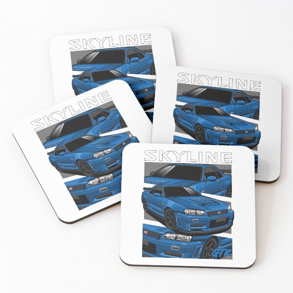 Item preview, Nissan Skyline GTR Blue V2 designed and sold by vektoranda.
