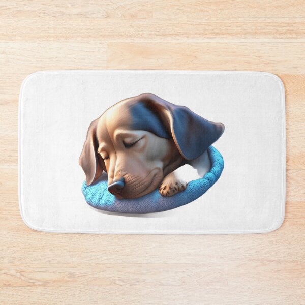 Item preview, CUTE DOG sleeping designed and sold by 123JUST4U.