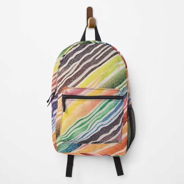 Item preview, Wavy Diagonal Rainbow designed and sold by LittleGoblinPrs.