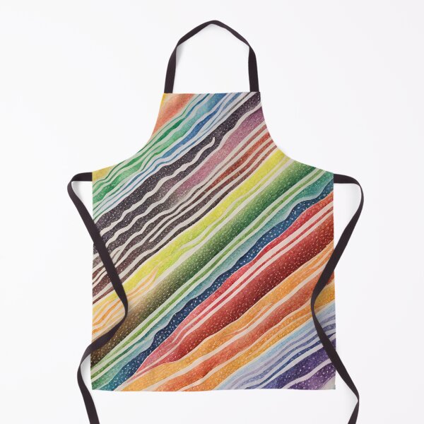 Item preview, Wavy Diagonal Rainbow designed and sold by LittleGoblinPrs.