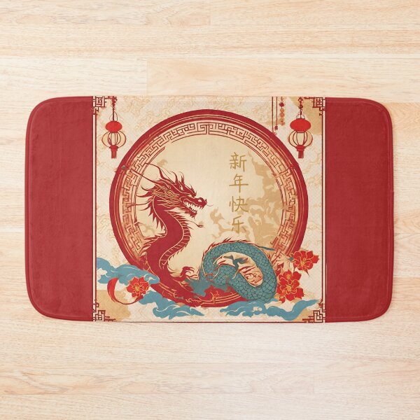 Item preview, Fantasy Dragon zodiac ushering New Year (silvergoldvisionary) designed and sold by SGVisionary.