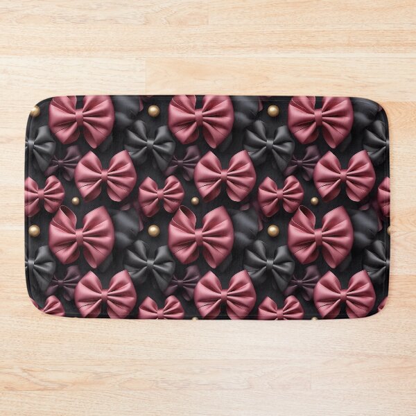 Item preview, Pink and black bows designed and sold by Artdroid.