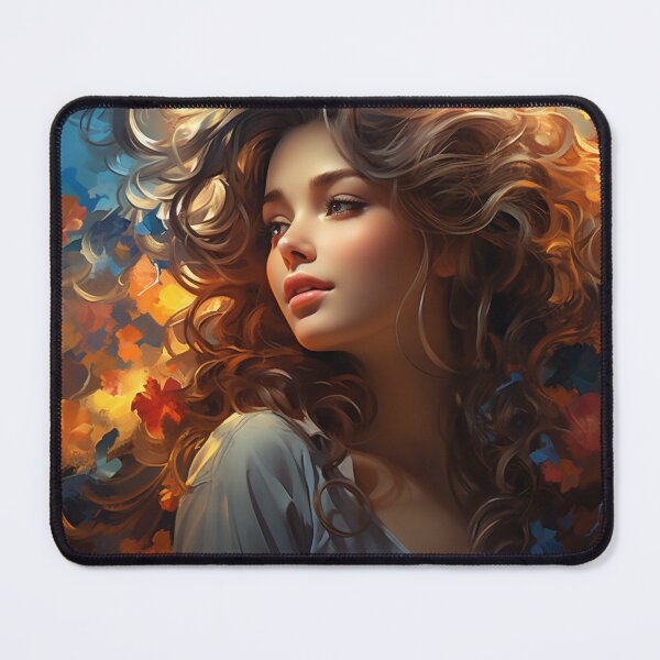 Item preview, beautiful girl sexy hair temptation attractive art designed and sold by UILOVE.