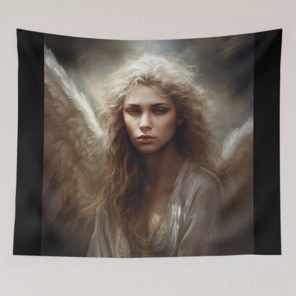 Item preview, Faith Based Art Religious Symbol Christian Artwork Sultry Angel A880 designed and sold by MPCFICTION.