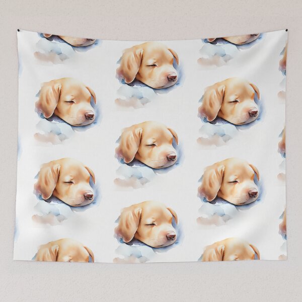 Item preview, CUTE DOG sleeping designed and sold by 123JUST4U.