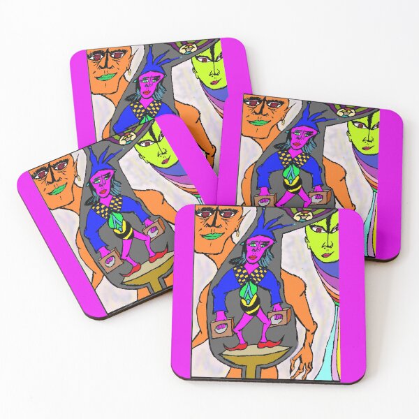 Item preview,  two genies and a jester designed and sold by wormink.