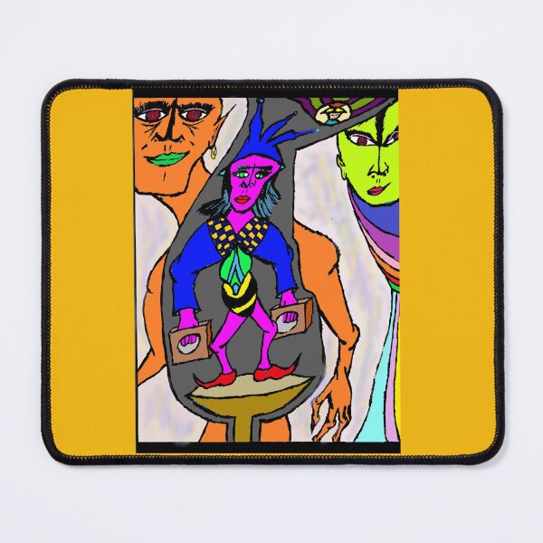Item preview, two genies and a jester designed and sold by wormink.