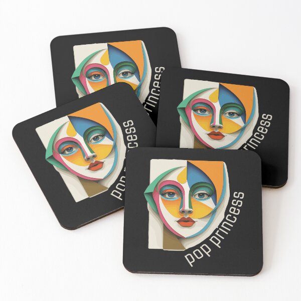 Item preview, Pop Princess, pop art woman face designed and sold by Martisja.