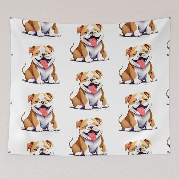 Item preview, CUTE DOG laughing designed and sold by 123JUST4U.