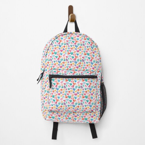 Aperçu de l'œuvre Cœur d'amour multicolor motif créée et vendue par Jerhus.