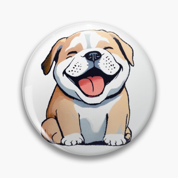Item preview, CUTE DOG laughing designed and sold by 123JUST4U.