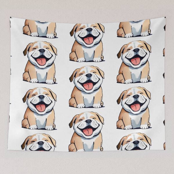 Item preview, CUTE DOG laughing designed and sold by 123JUST4U.