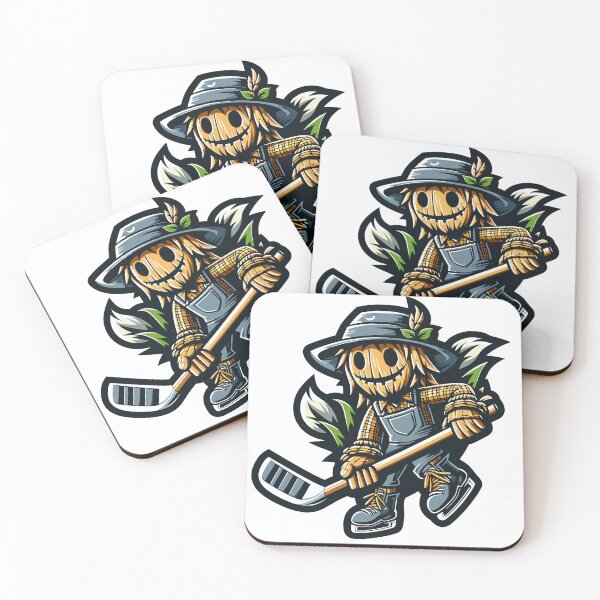 Item preview, happy scarecrow hockey designed and sold by FRUU-design.