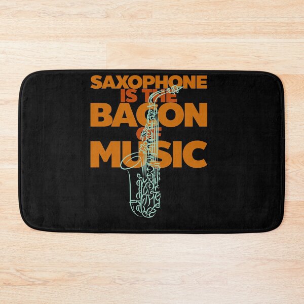 Item preview, Saxophone Is The Bacon Of Music, Saxophone Line Art Drawing designed and sold by CJansuebsri.