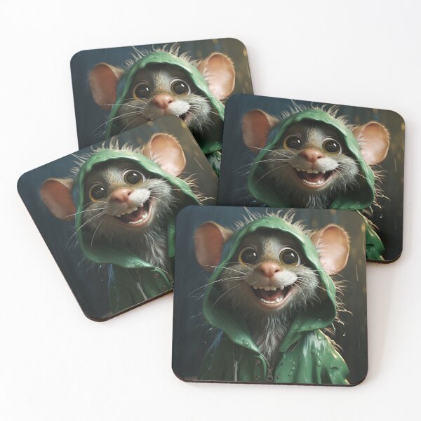 Item preview, Rat in raincoat designed and sold by Walaipan.