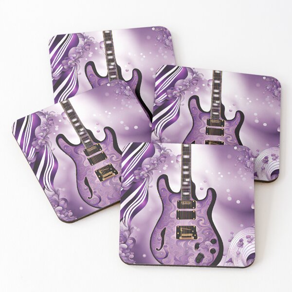 Item preview, Rock Guitar in Purple designed and sold by Bright-Moonrise.