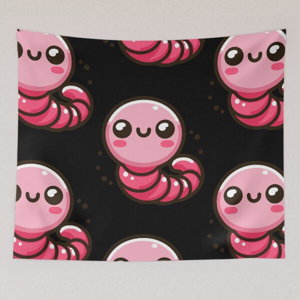 Item preview, Worm Art designed and sold by ArtfulWeave.