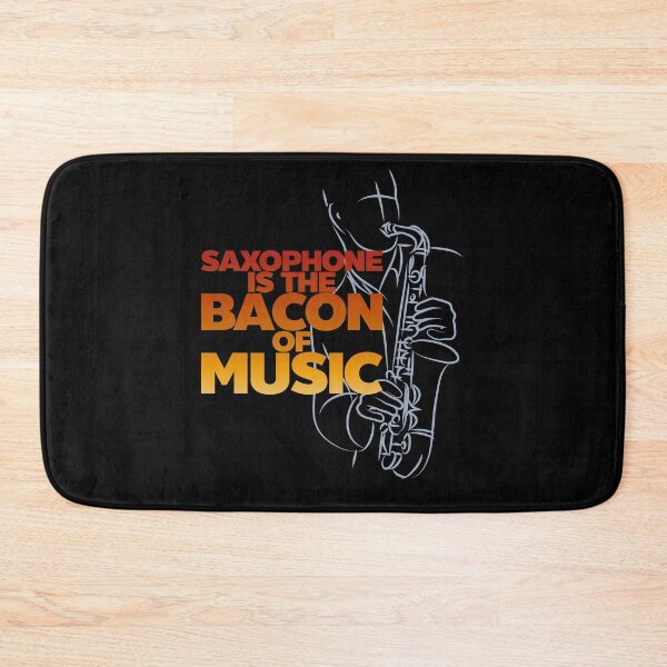 Item preview, Saxophone Is The Bacon Of Music, Saxophone Line Art Drawing designed and sold by CJansuebsri.