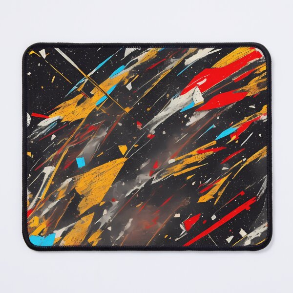 Item preview, Orbiting Chaos: A Cosmic Lino Cut Journey designed and sold by Vitalka-uk.