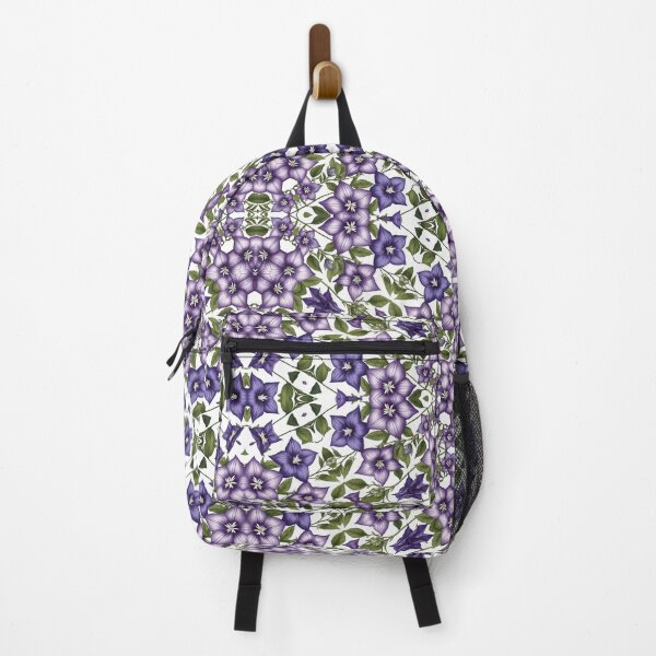 Item preview, Balloon Flower Seamless Pattern designed and sold by Petalandfur.