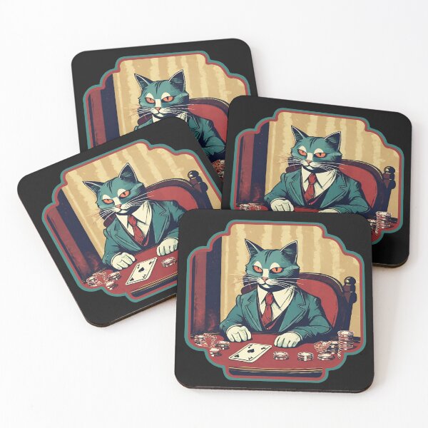 Artikelvorschau, Katzenpokerspieler entworfen und verkauft von Eolithic.