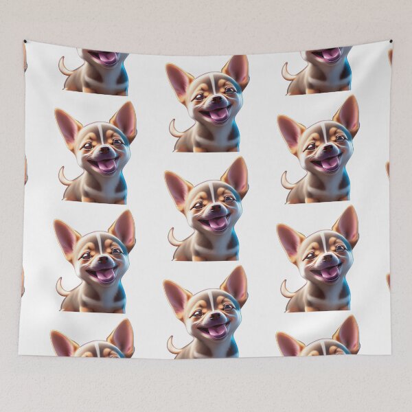Item preview, CUTE DOG laughing designed and sold by 123JUST4U.