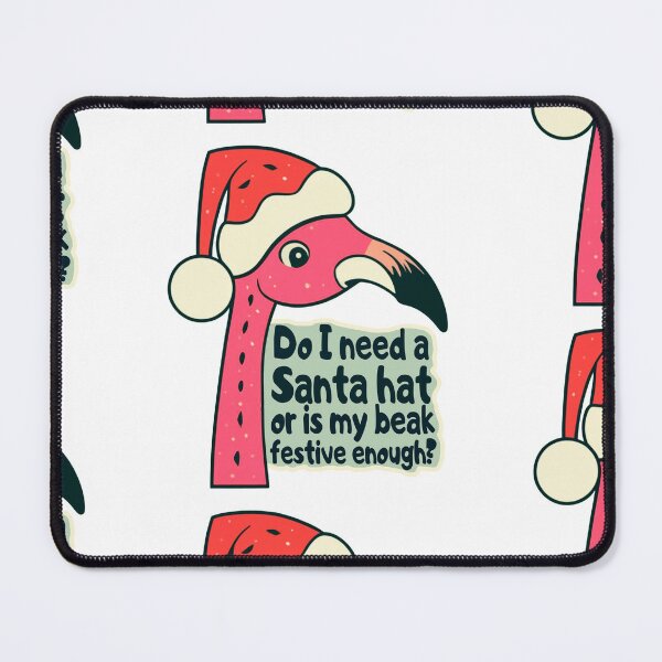 Item preview, flamingo christmas enthusiasts designed and sold by The Knick Knack Nook.