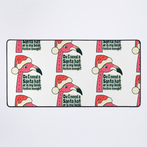 Item preview, flamingo christmas enthusiasts designed and sold by The Knick Knack Nook.