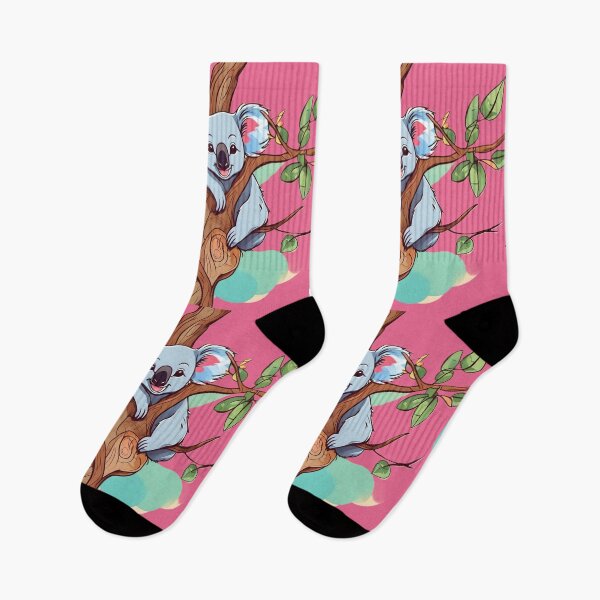Item preview, Happy koala on the eucalyptus tree designed and sold by Ciervo Primavera.