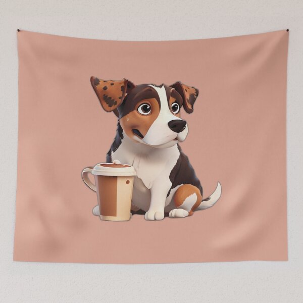 Item preview, Dog and Coffee Lovers designed and sold by Creative.Shop.