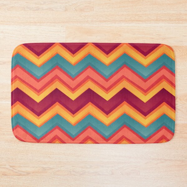 Item preview, Pastel Peaks: A Zigzag Mountain Pattern designed and sold by unimuse.