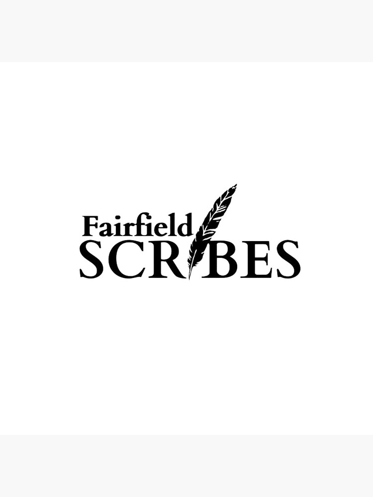 Thumbnail 3 of 3, Pin, Fairfield Scribes Small Press Publisher designed and sold by Fair-Scribes.