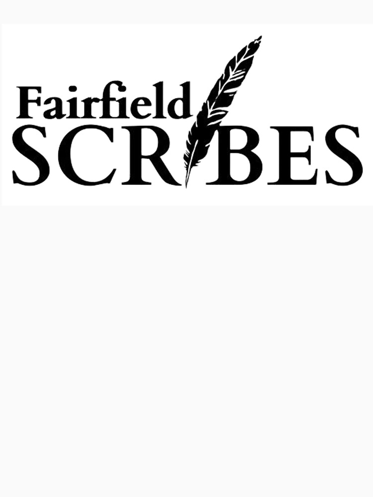 Thumbnail 3 of 3, Baseball ¾ Sleeve T-Shirt, Fairfield Scribes Small Press Publisher designed and sold by Fair-Scribes.