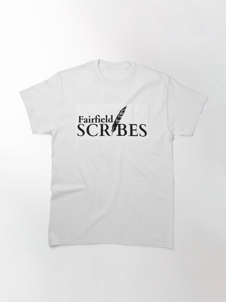 Thumbnail 3 of 7, Classic T-Shirt, Fairfield Scribes Small Press Publisher designed and sold by Fair-Scribes.