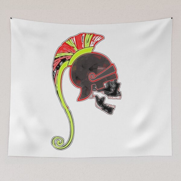 Item preview, The legionnaire, Artistic skull design, t shirt designed and sold by varotti.