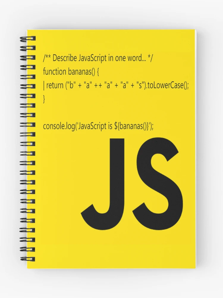 Thumbnail 1 of 3, Journal, JavaScript in a nutshell designed and sold by M4K3RB0T.