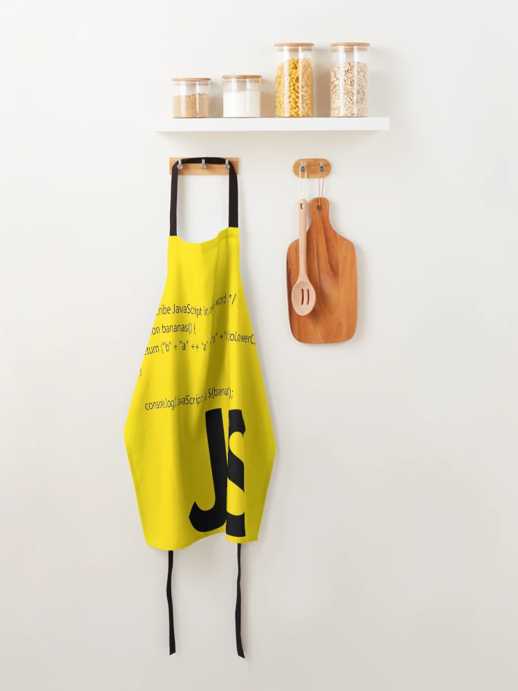 Thumbnail 4 of 6, Apron, JavaScript in a nutshell designed and sold by M4K3RB0T.