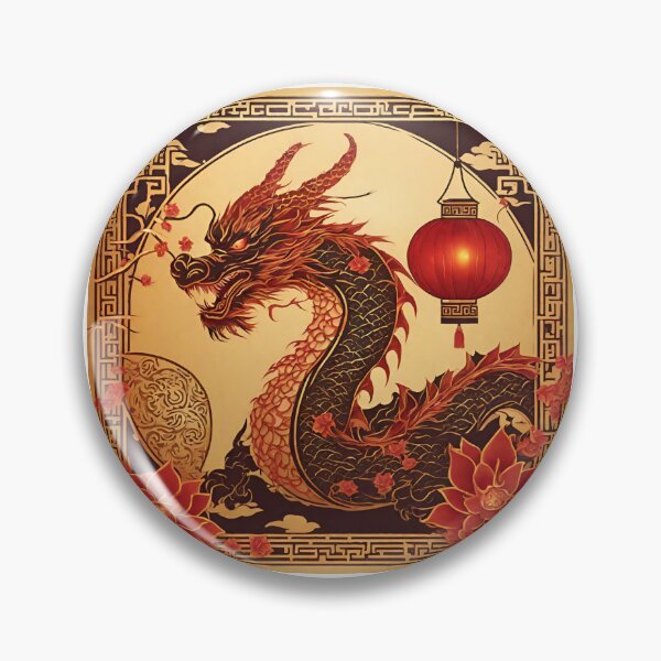 Item preview, Fantasy Dragon zodiac ushering New Year (silvergoldvisionary) designed and sold by SGVisionary.