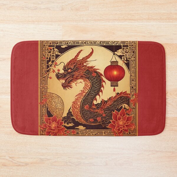 Item preview, Fantasy Dragon zodiac ushering New Year (silvergoldvisionary) designed and sold by SGVisionary.