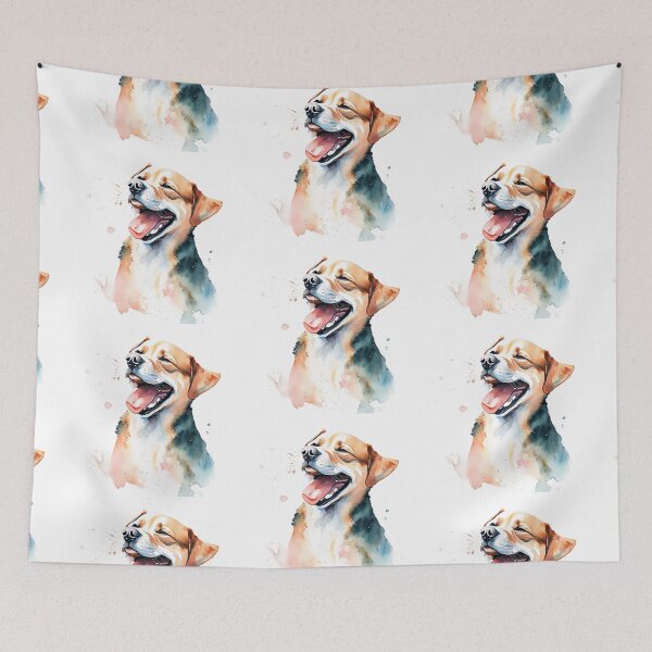 Item preview, CUTE DOG laughing designed and sold by 123JUST4U.
