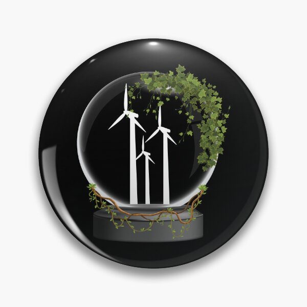 Item preview, Windpower Glass Ball Wind Wind Energy designed and sold by MooonTees.