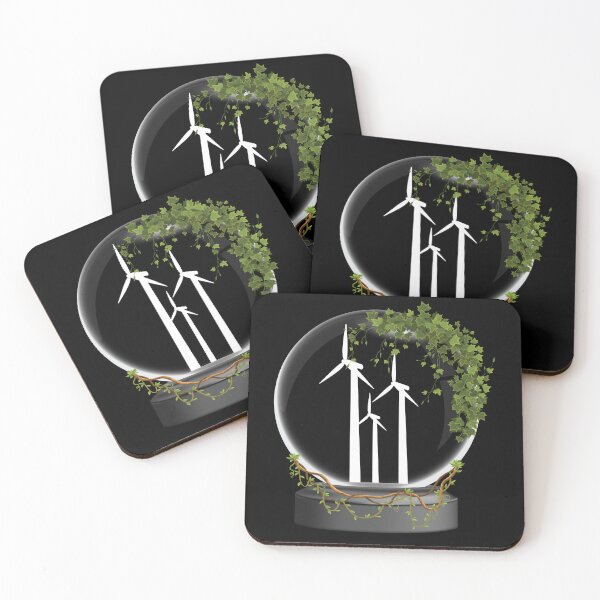 Item preview, Windpower Glass Ball Wind Wind Energy designed and sold by MooonTees.